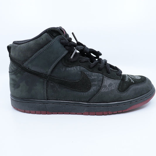 Nike SB Dunk High Melvins Black Size 10