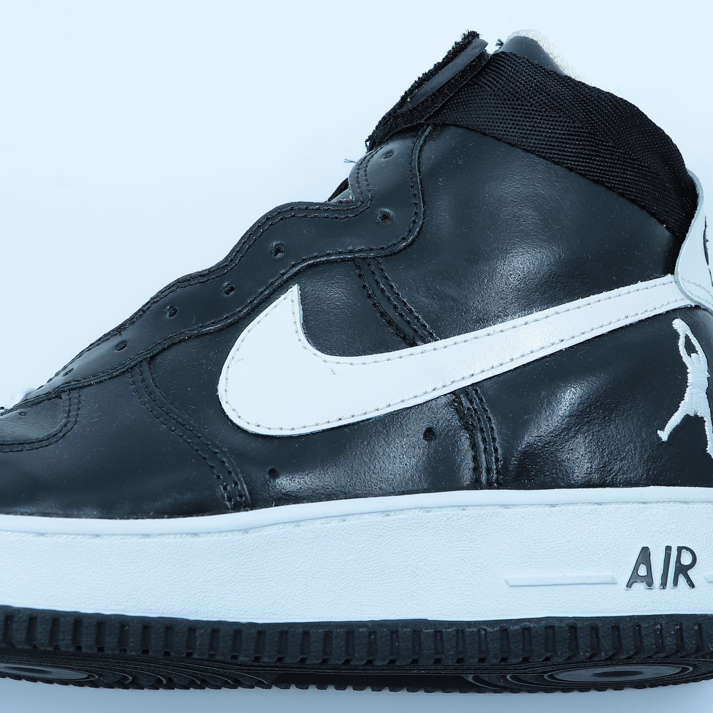 Nike Air Force 1 High Sheed Black/White 2002 Size 10.5