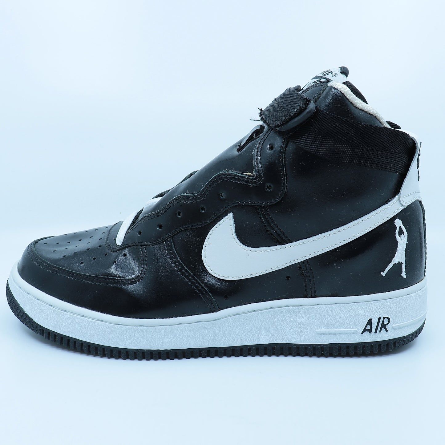 Nike Air Force 1 High Sheed Black/White 2002 Size 10.5