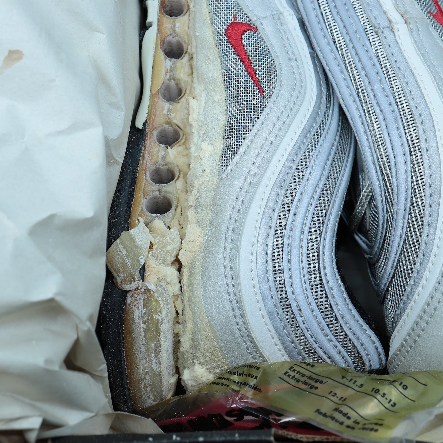 Nike Air Max 97 Silver Bullet OG 1997 Size 9